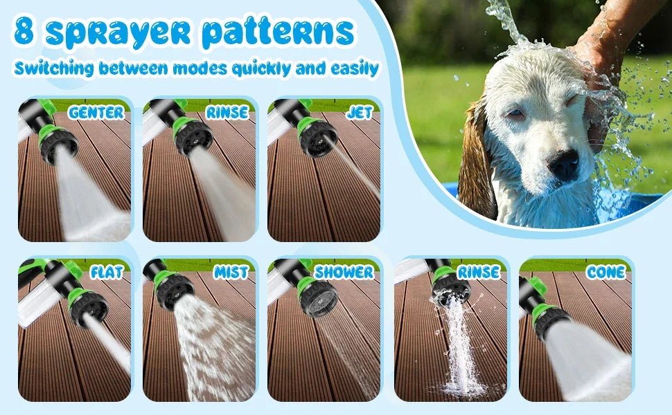 8-in-1 Pet Shower Sprayer - Petnivo