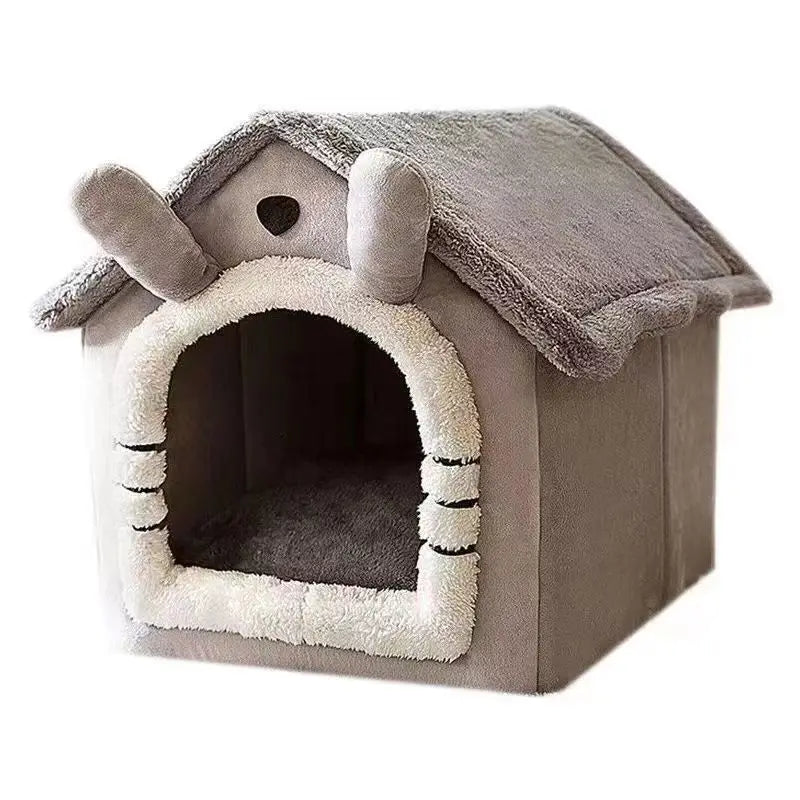 House Style Pet Bed Washable Warm