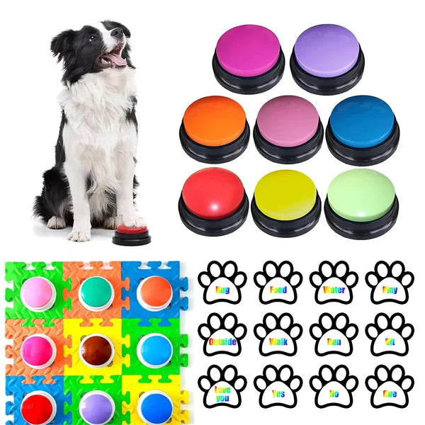 Pet Communication Recording Buttons