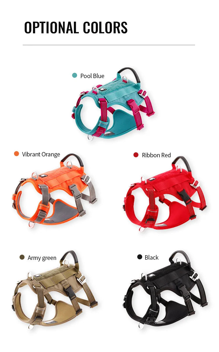 Escape Proof Reflective Dog Harness No Pull