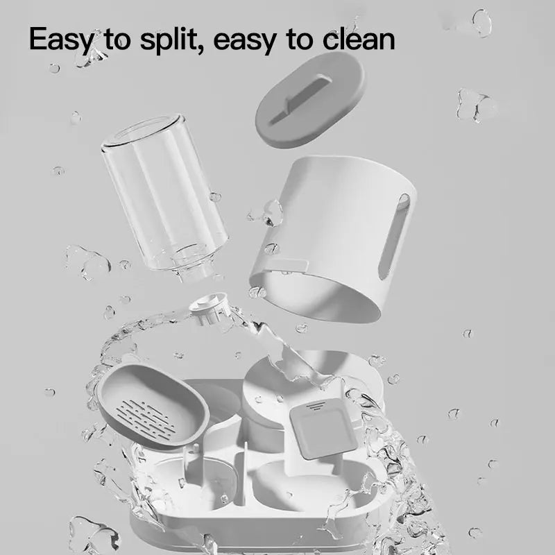 Automatic Gravity Pet Feeder Water Dispenser