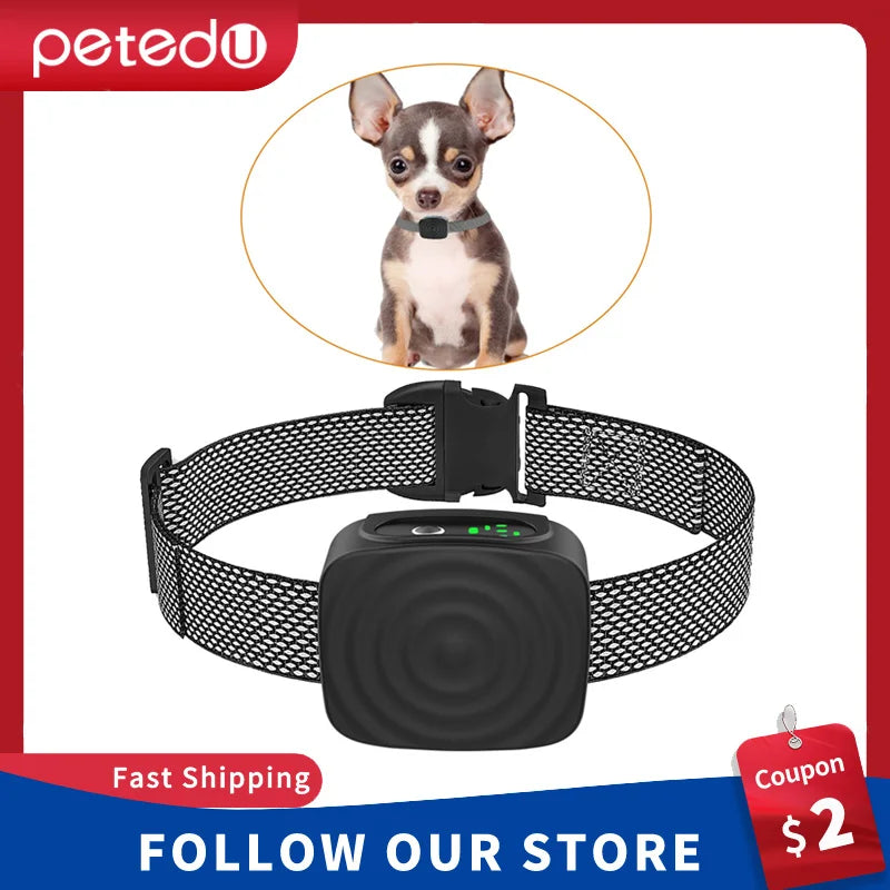 Ultrasonic Dog Anti Bark Training Collar