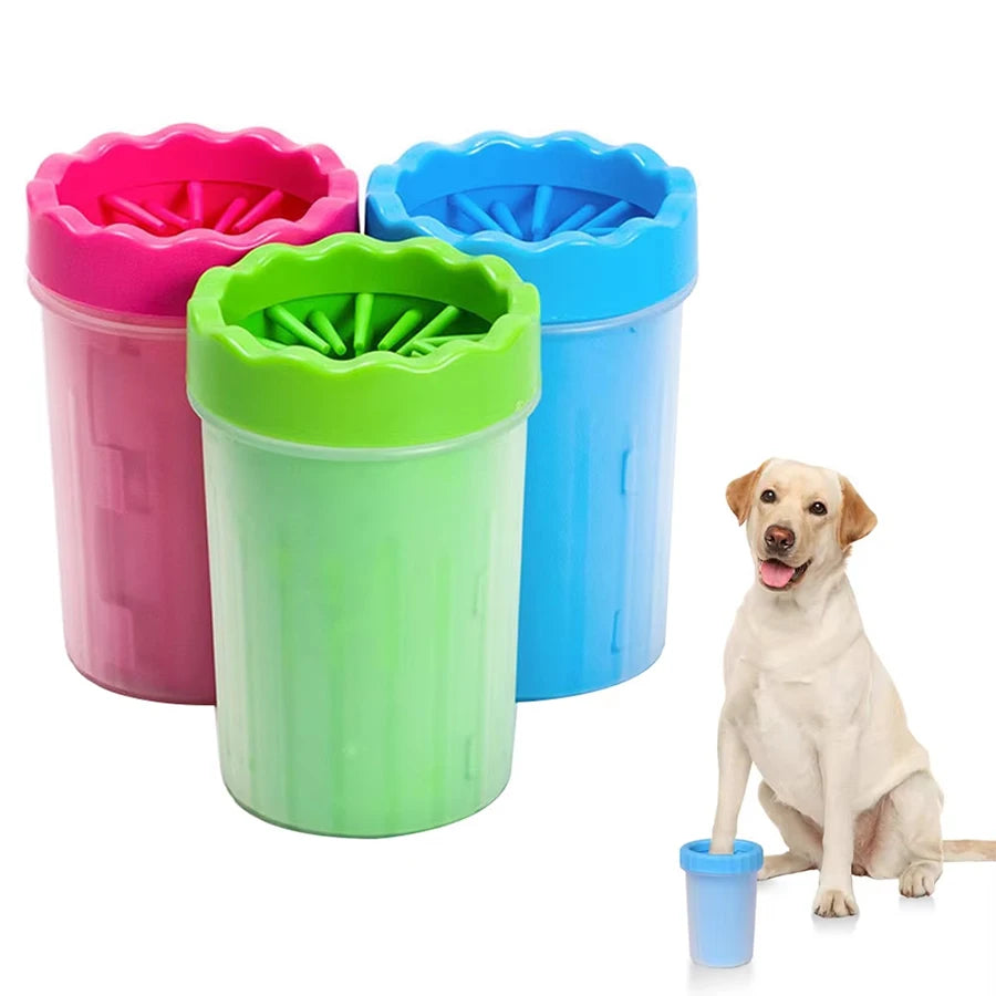 Pet Paw Cleaner Cup Silicone Brush