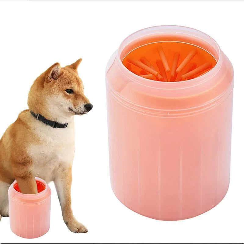 Dog Paw Cleaner Cup Silicone Brush