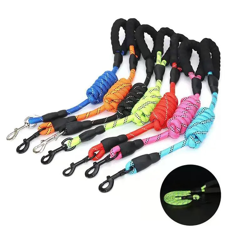 Reflective Dog Leash Strong Pull Control