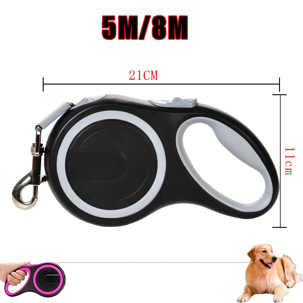 Retractable Dog Leash 5m 8m Nylon