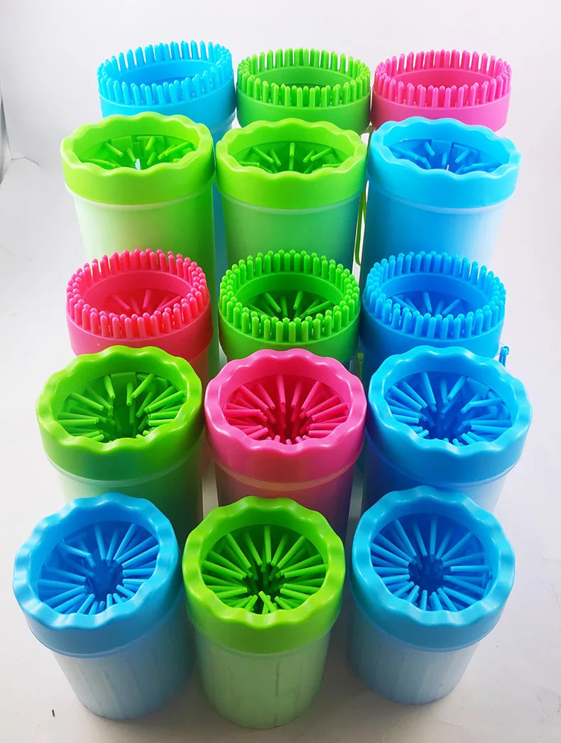 Pet Paw Cleaner Cup Silicone Brush