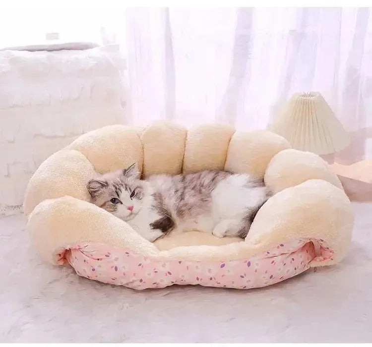 Winter Warm Cat Dog Bed House