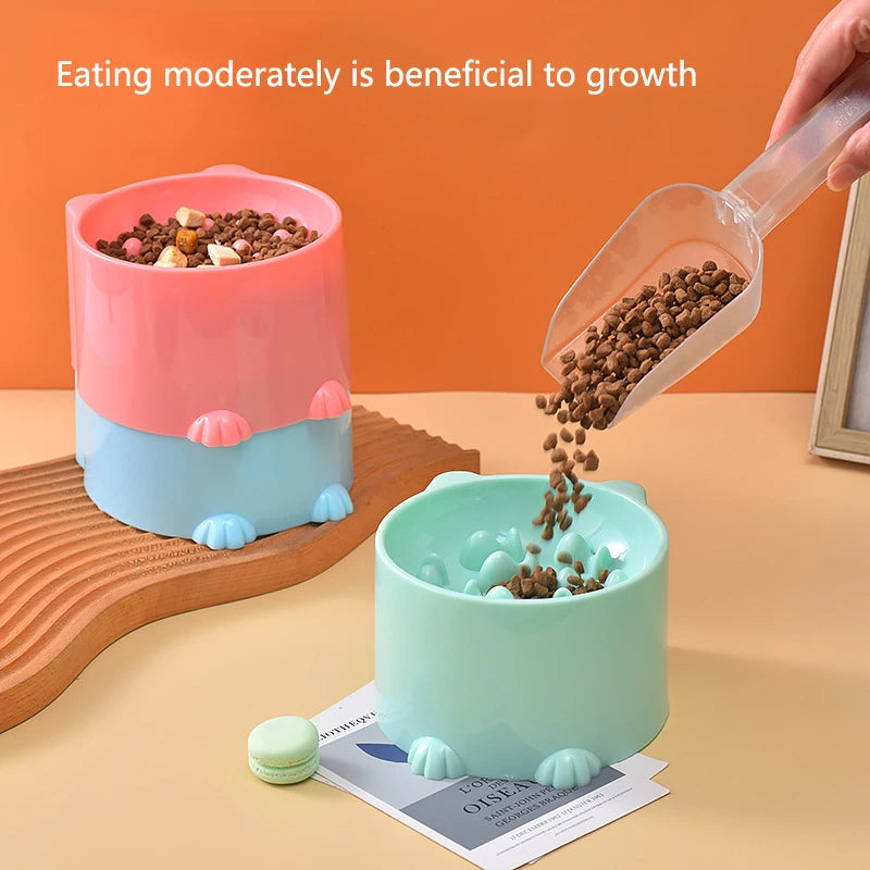 Cat Slow Feeder Bowl Anti Choking