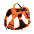 Tactical Dog Harness Reflective Vest Leash