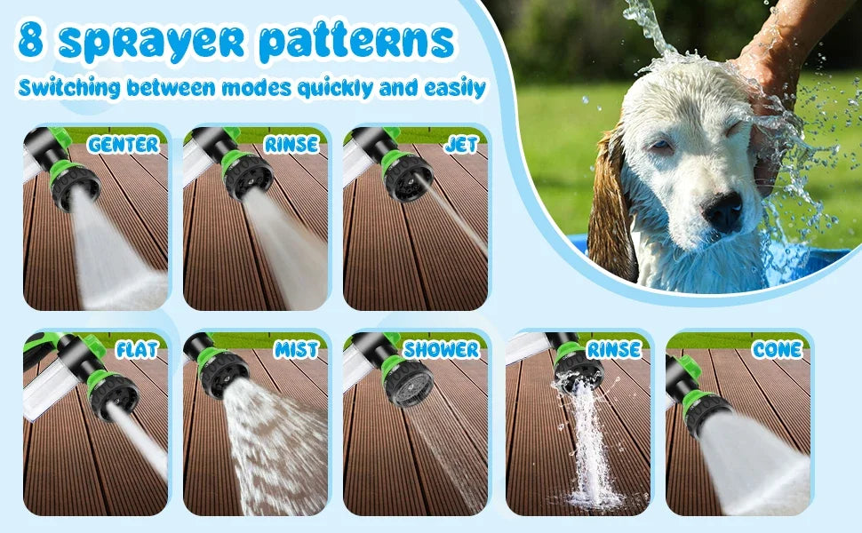8-in-1 Pet Shower Sprayer