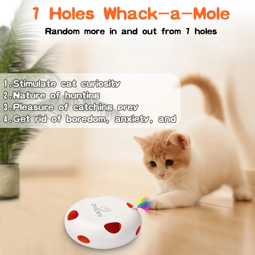 Interactive Cat Toy Whack A Mole