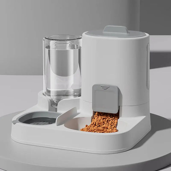 Automatic Gravity Pet Feeder Water Dispenser