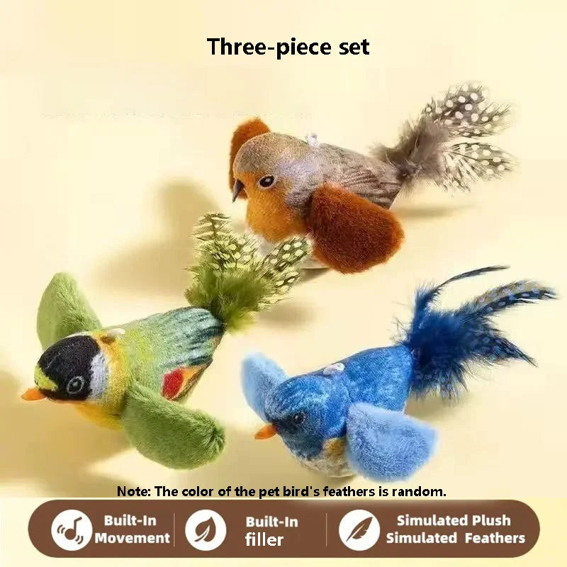 Cat Bird Sound Interactive Toy