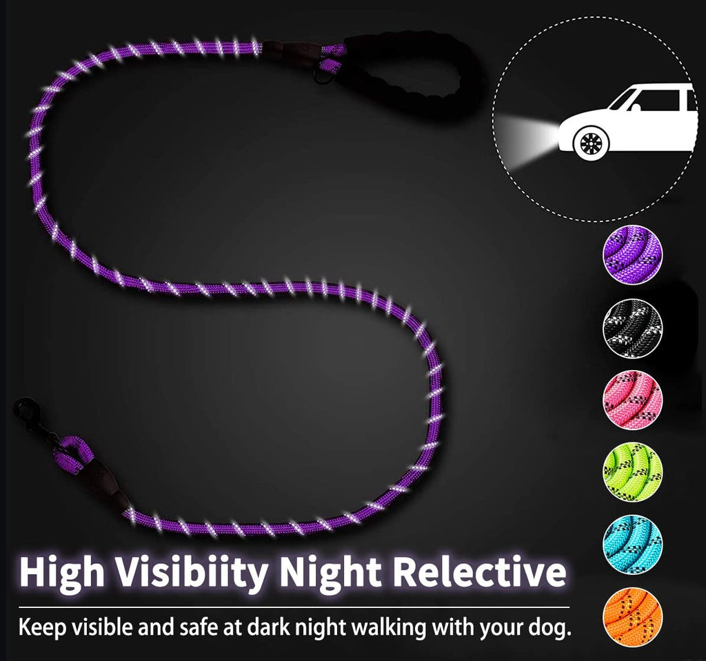 Reflective Dog Leash Strong Pull Control