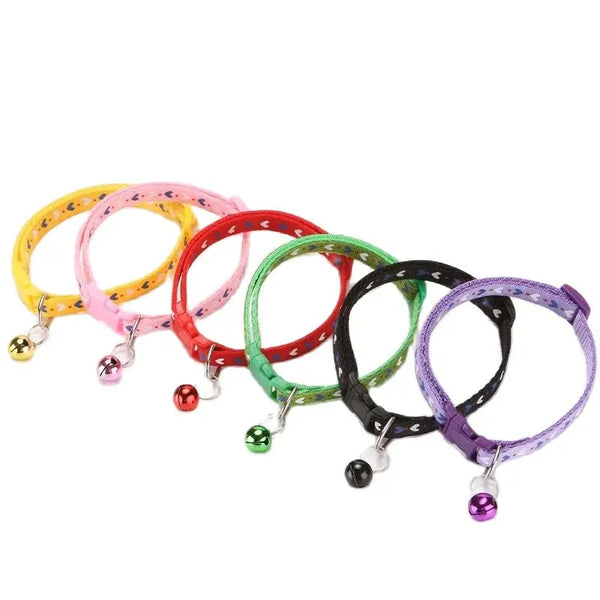 Adjustable Pet Collar with Bell