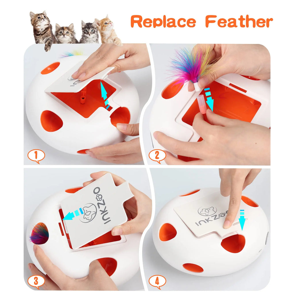 Interactive Cat Toy Whack A Mole