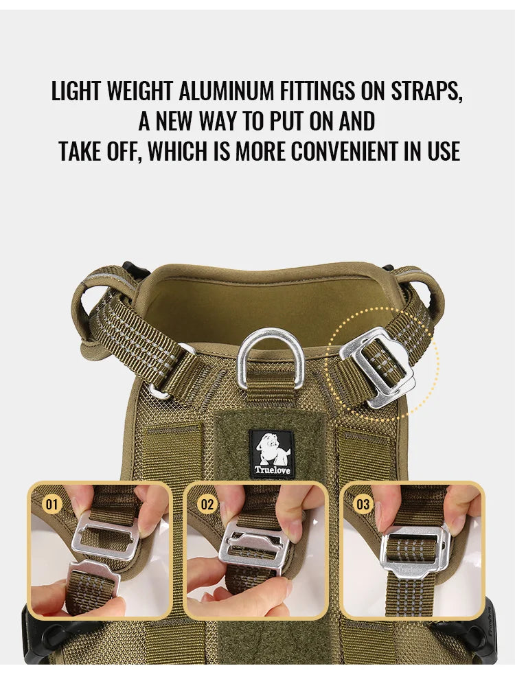 Escape Proof Reflective Dog Harness No Pull
