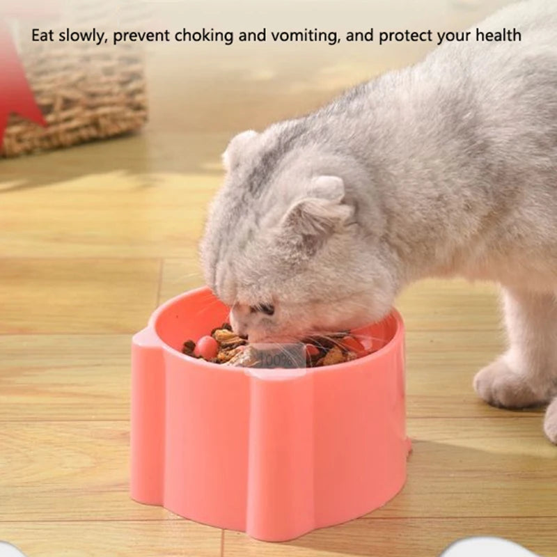 Cat Slow Feeder Bowl Anti Choking
