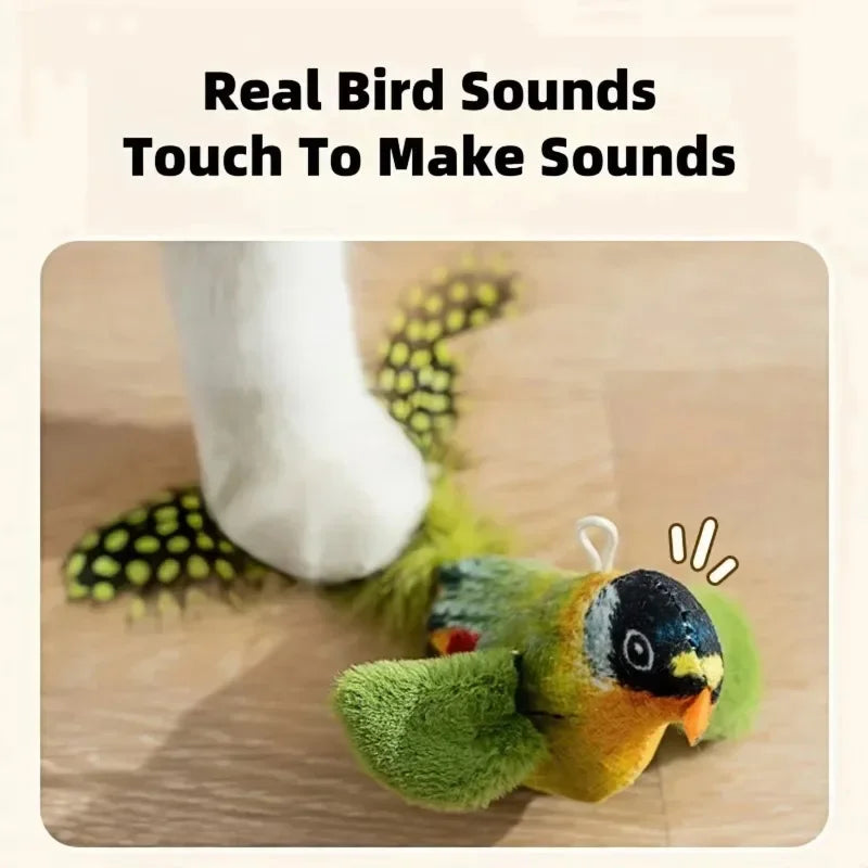 Cat Bird Sound Interactive Toy
