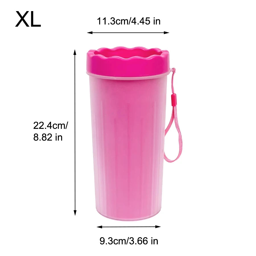 Pet Paw Cleaner Cup Silicone Brush