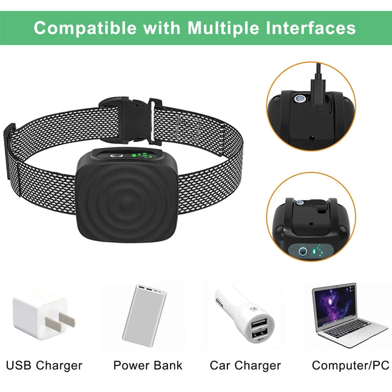 Ultrasonic Dog Anti Bark Training Collar