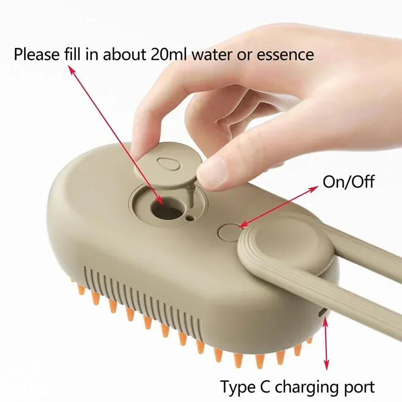 Pet Spray Grooming Comb Hair Remover