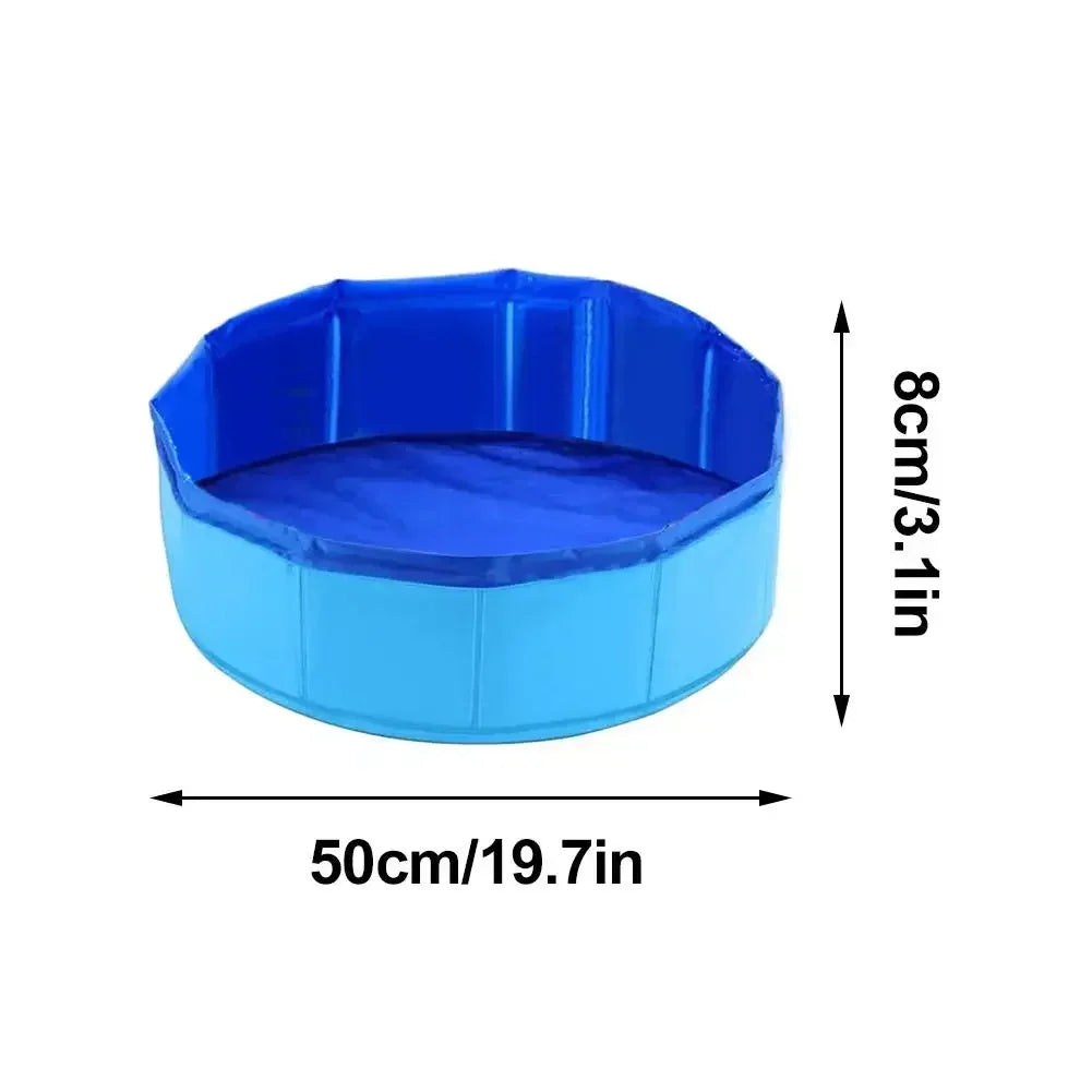 Foldable Pet Pool Bath Tub Summer