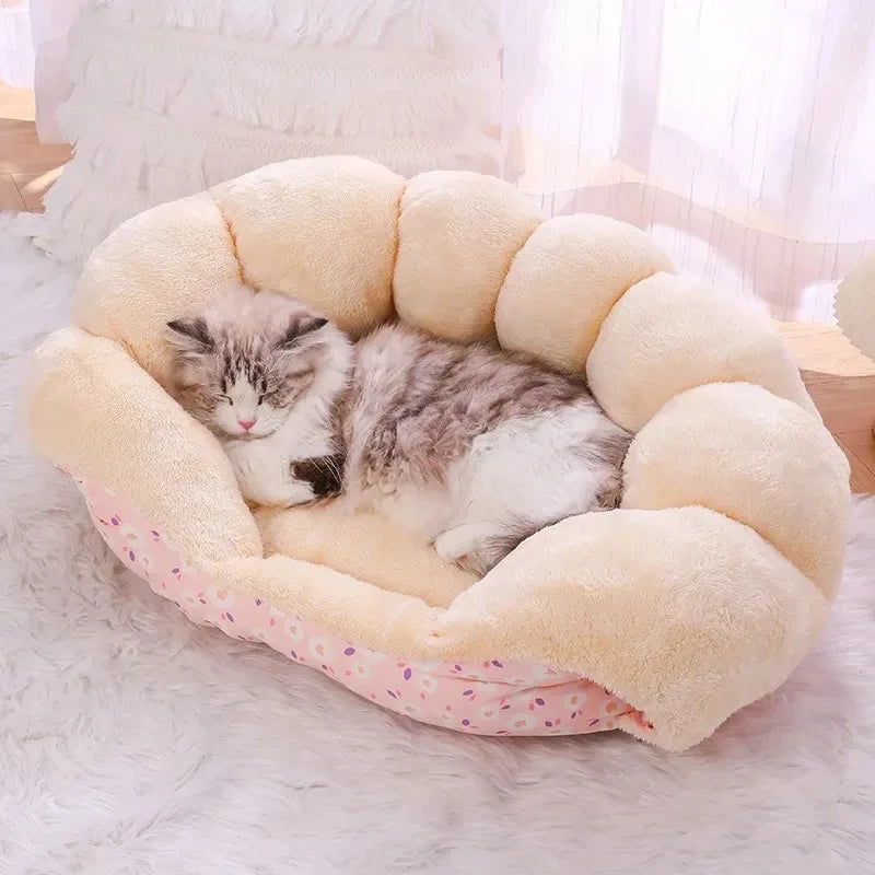 Winter Warm Cat Dog Bed House
