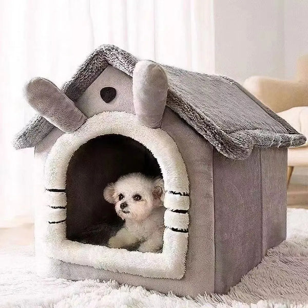 All Season Dog House Bed Washable