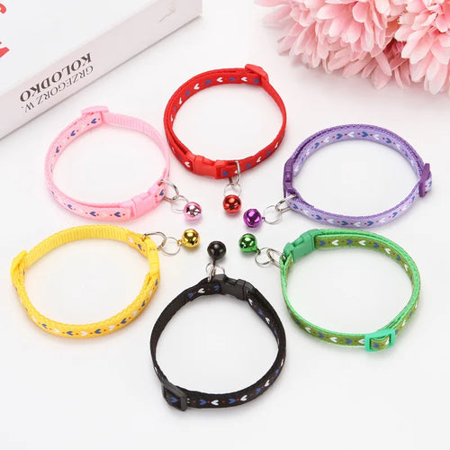 Adjustable Pet Collar with Bell
