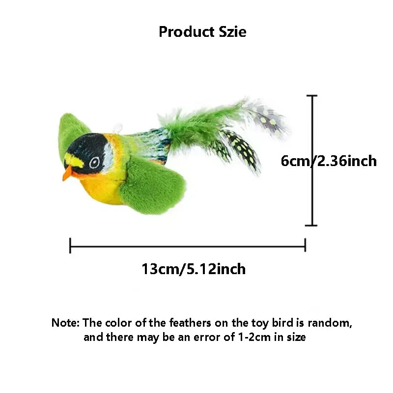 Cat Bird Sound Interactive Toy