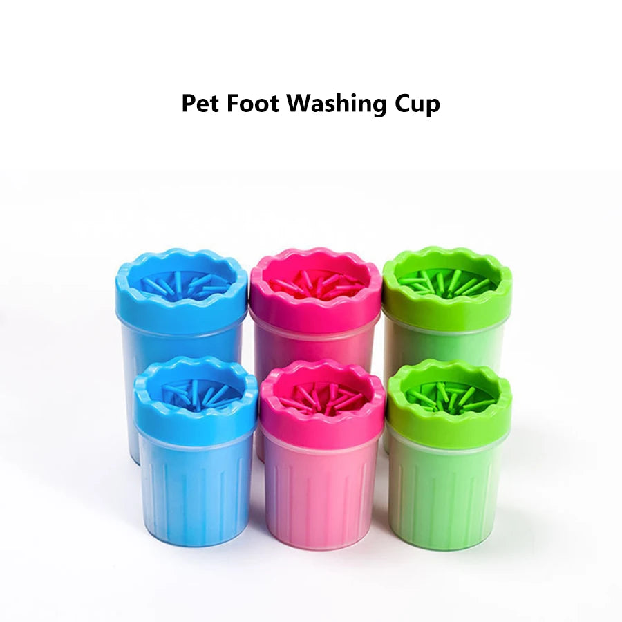 Pet Paw Cleaner Cup Silicone Brush