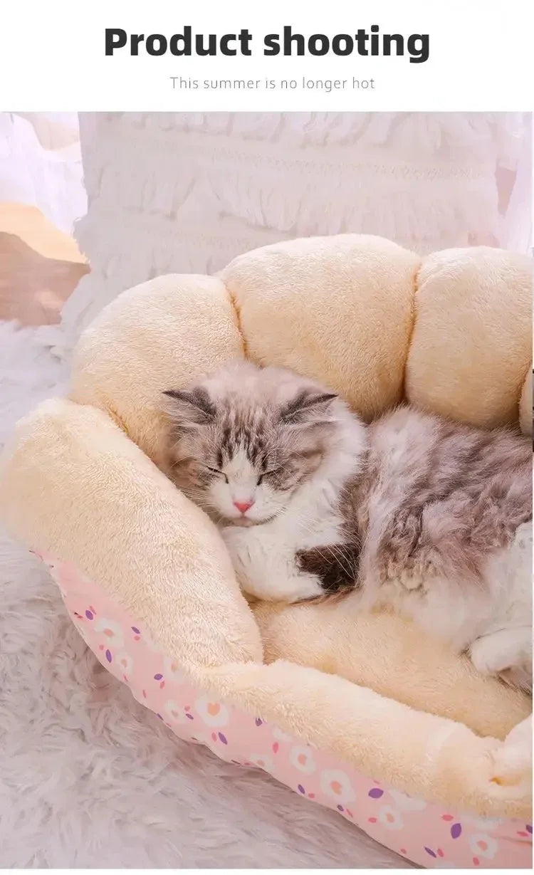 Winter Warm Cat Dog Bed House