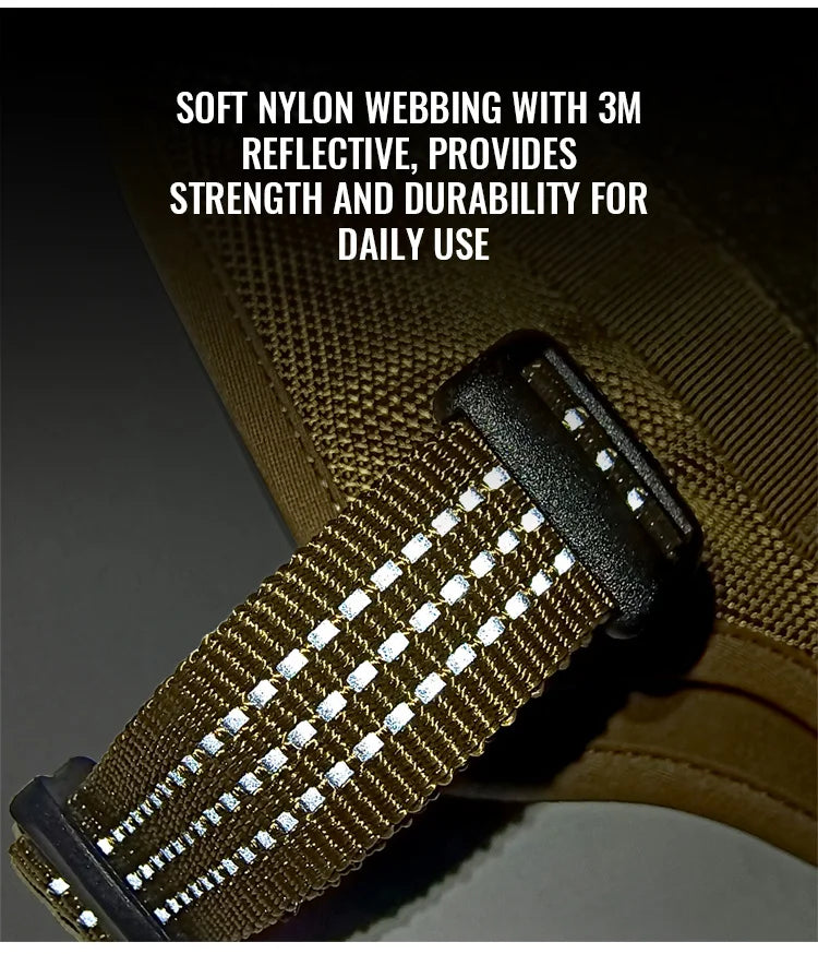 Escape Proof Reflective Dog Harness No Pull