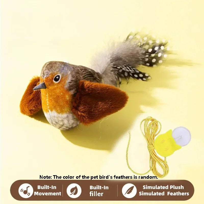 Cat Bird Sound Interactive Toy