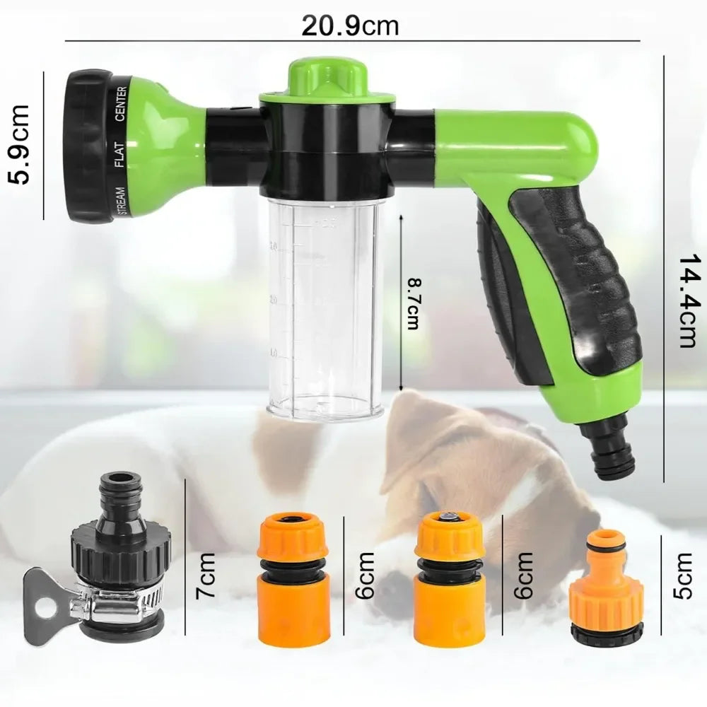 8-in-1 Pet Shower Sprayer