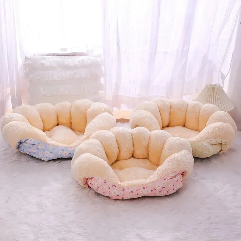 Winter Warm Cat Dog Bed House
