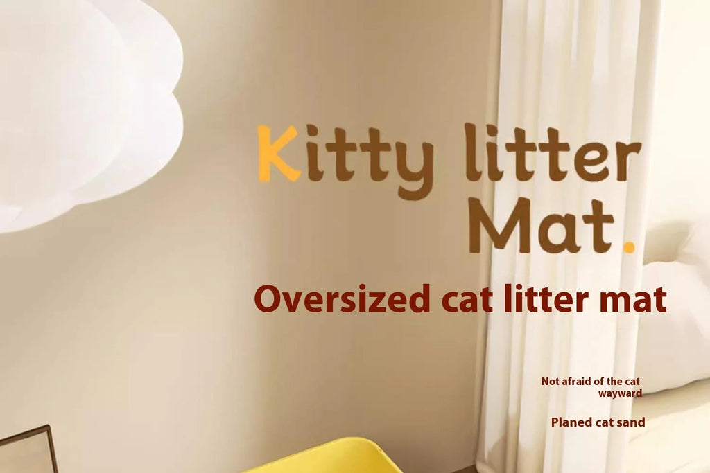 Extra Large Cat Litter Mat Waterproof