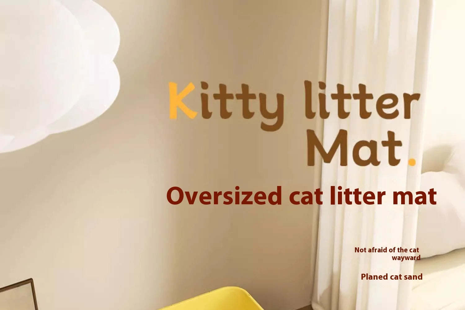 Extra Large Cat Litter Mat Waterproof