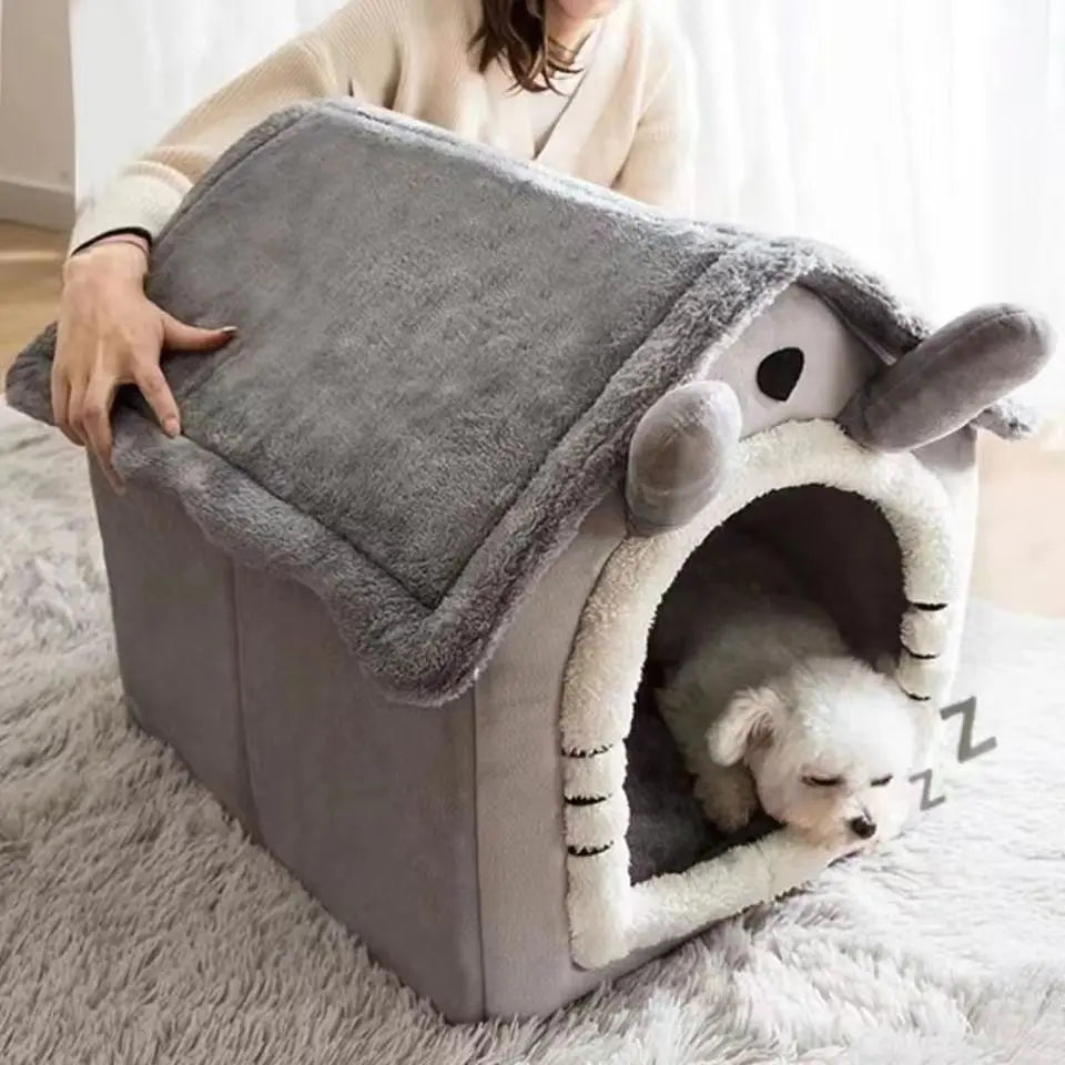 House Style Pet Bed Washable Warm