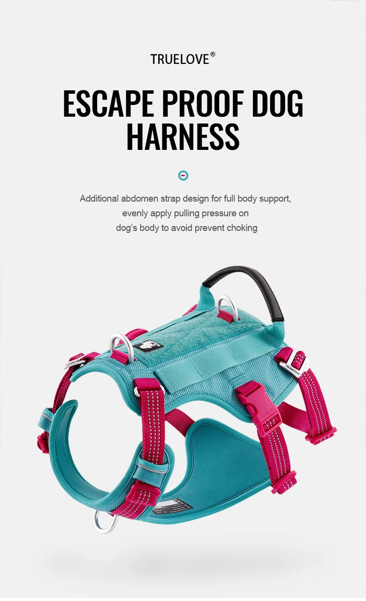 Escape Proof Reflective Dog Harness No Pull