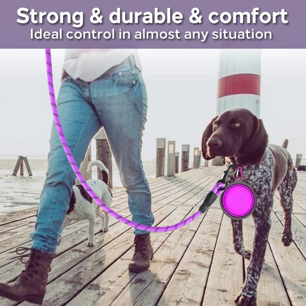 Reflective Dog Leash Strong Pull Control