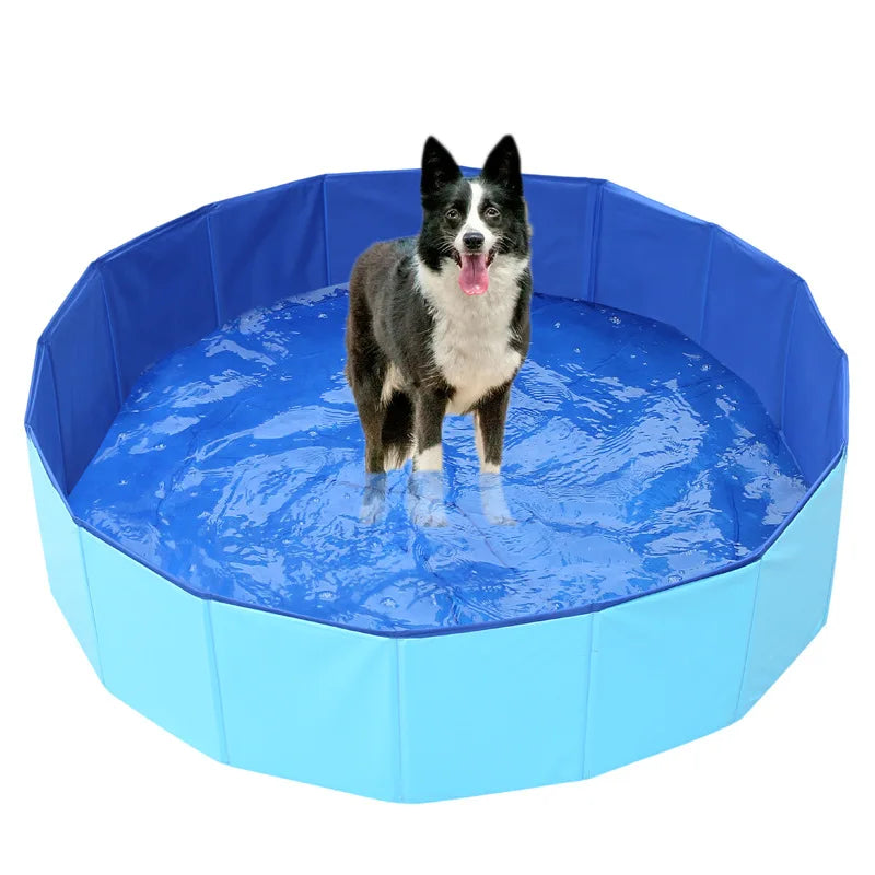 Foldable Pet Pool Bath Tub Summer