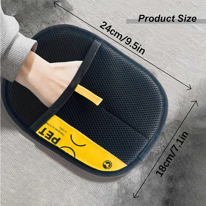 Pet Hair Remover Grooming Glove Reusable