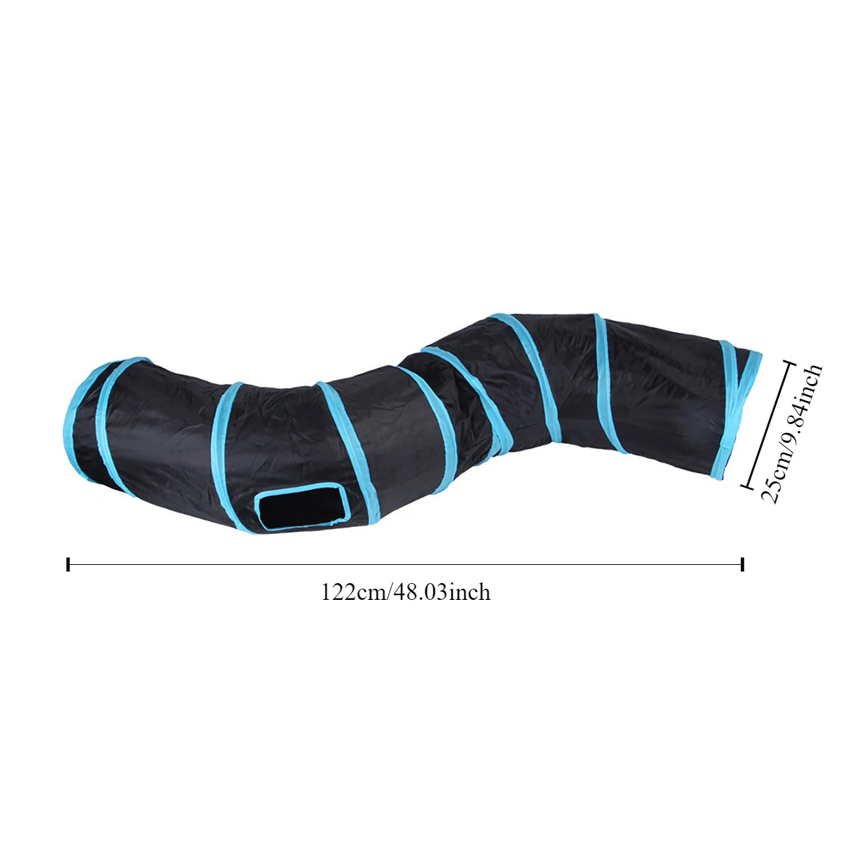 Foldable Cat Tunnel Interactive Toy