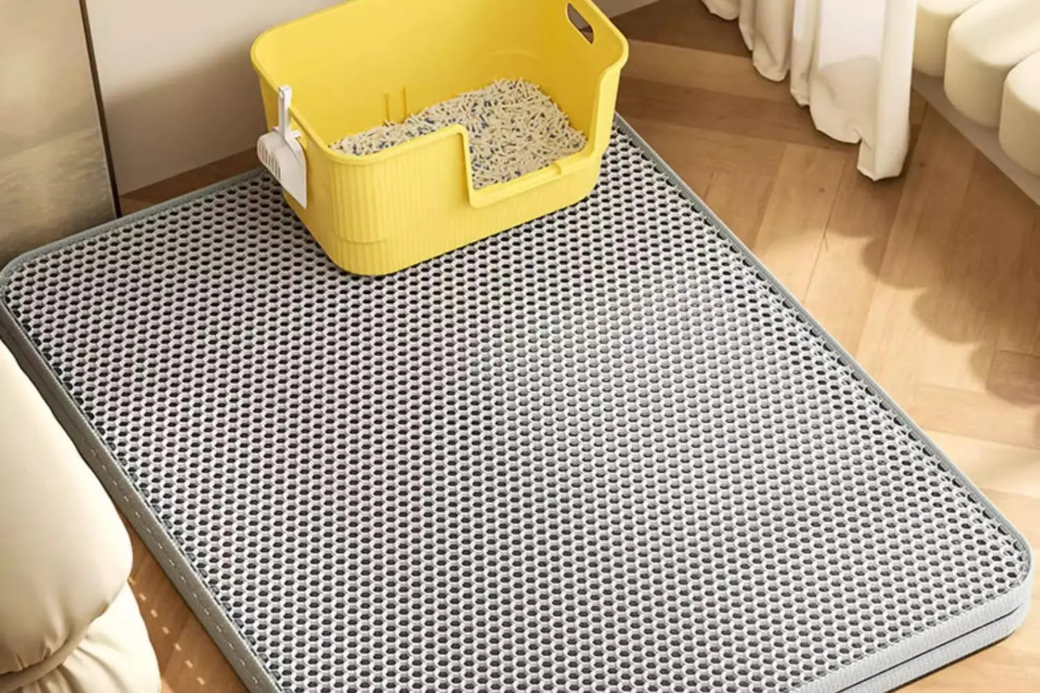 Extra Large Cat Litter Mat Waterproof