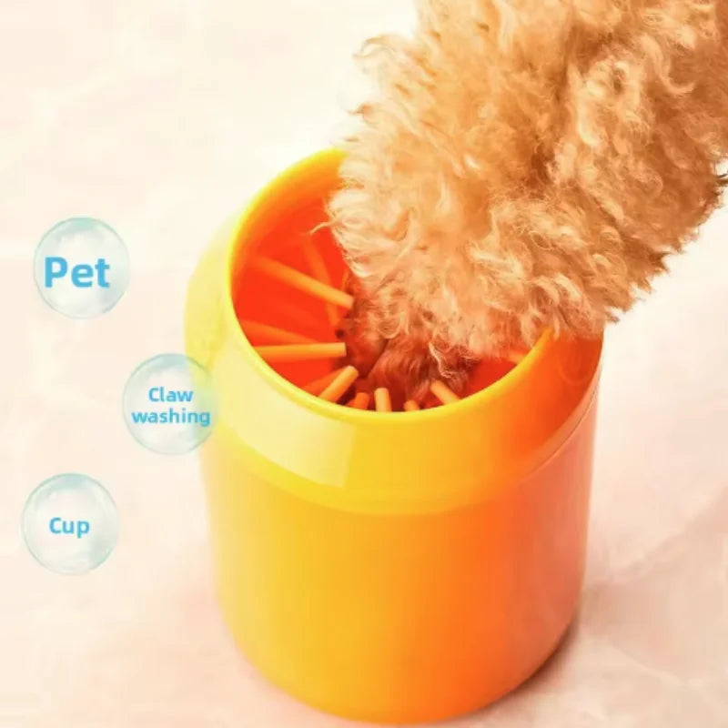 Dog Paw Cleaner Cup Silicone Brush