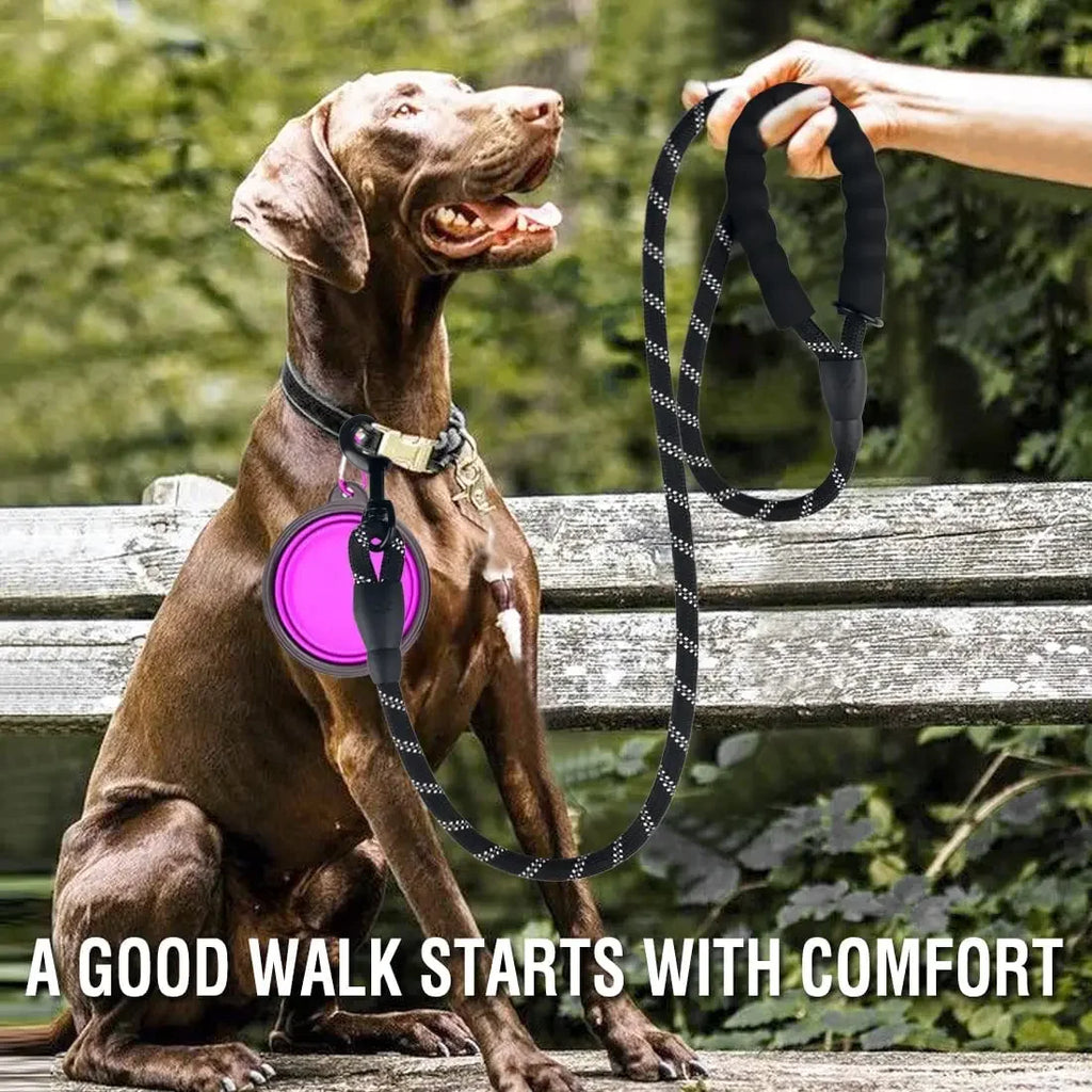 Reflective Dog Leash Strong Pull Control