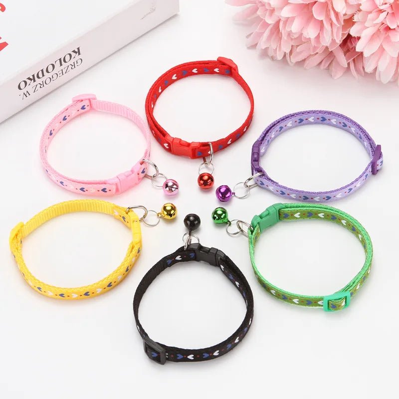 Adjustable Pet Collar with Bell - Petnivo